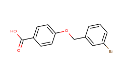4-[(3-bromobenzyl)oxy]benzoic acid