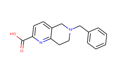 6-benzyl-5,6,7,8-tetrahydro-1,6-naphthyridine-2-carboxylic acid