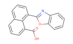 8-(1,3-benzoxazol-2-yl)-1-naphthoic acid
