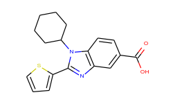 1-cyclohexyl-2-thien-2-yl-1h-benzimidazole-5-carboxylic acid
