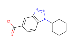 1-cyclohexyl-1h-benzotriazole-5-carboxylic acid