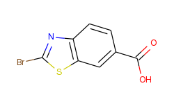 2-bromo-6-benzothiazolecarboxylic acid