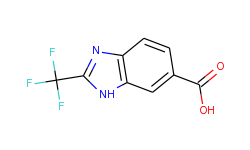 2-trifluoromethyl-3h-benzoimidazole-5-carboxylic acid