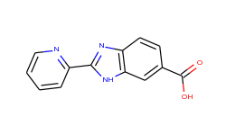 2-(2-pyridinyl)-1h-benzimidazole-6-carboxylic acid