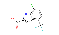 7-chloro-4-(trifluoromethyl)-1h-indole-2-carboxylic acid