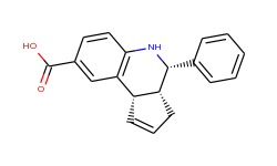 (3ar,4s,9bs)-4-phenyl-3a,4,5,9b-tetrahydro-3h-cyclopenta[c]quinoline-8-carboxylic acid