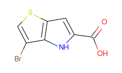 3-bromo-4h-thieno[3,2-b]pyrrole-5-carboxylic acid