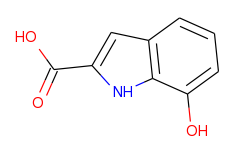 7-hydroxyindole-2-carboxylic acid
