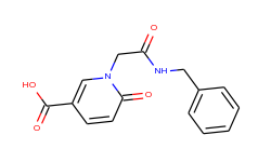 1-(benzylcarbamoyl-methyl)-6-oxo-1,6-dihydro-pyridine-3-carboxylic acid