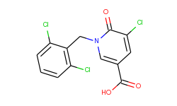 5-chloro-1-(2,6-dichlorobenzyl)-6-oxo-1,6-dihydro-3-pyridinecarboxylic acid