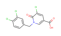 5-chloro-1-(3,4-dichlorobenzyl)-6-oxo-1,6-dihydro-3-pyridinecarboxylic acid