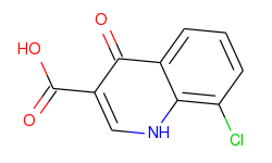 8-chloro-4-oxo-1,4-dihydro-quinoline-3-carboxylic acid