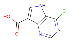 4-chloro-5h-pyrrolo[3,2-d]pyrimidine-7-carboxylic acid