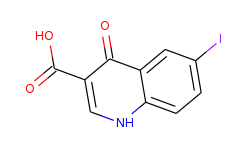 6-iodo-4-oxo-1,4-dihydro-3-quinoline-carboxylic acid
