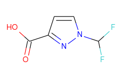 1-difluoromethyl-1h-pyrazole-3-carboxylic acid