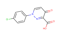 1-(4-chlorophenyl)-4-oxo-1,4-dihydro-3-pyridazinecarboxylic acid