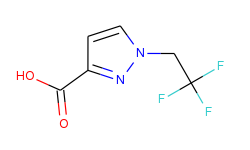 1-(2,2,2-trifluoroethyl)-1h-pyrazole-3-carboxylic acid