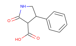 2-oxo-4-phenylpyrrolidine-3-carboxylic acid