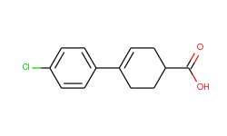 3-Cyclohexene-1-carboxylic acid, 4-(4-chlorophenyl)-