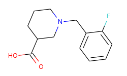 1-(2-Fluoro-benzyl)-piperidine-3-carboxylic acid