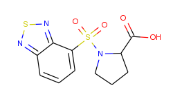 1-(benzo[1,2,5]thiadiazole-4-sulfonyl)-pyrrolidine-2-carboxylic acid