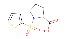 1-(thiophene-2-sulfonyl)-pyrrolidine-2-carboxylic acid