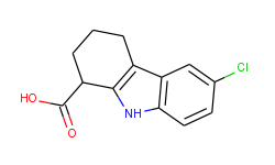 1H-Carbazole-1-carboxylic acid, 6-chloro-2,3,4,9-tetrahydro-