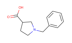 3-Pyrrolidinecarboxylic acid, 1-(phenylmethyl)-