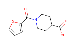 1-(furan-2-carbonyl)piperidine-4-carboxylic acid