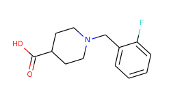 1-(2-Fluoro-benzyl)-piperidine-4-carboxylic acid