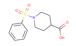 4-Piperidinecarboxylic acid, 1-(phenylsulfonyl)-