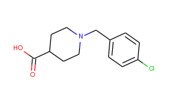 1-(4-chloro-benzyl)-piperidine-4-carboxylic acid