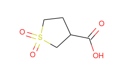 3-Thiophenecarboxylicacid, tetrahydro-, 1,1-dioxide