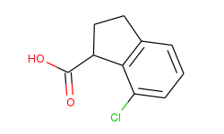 1H-Indene-1-carboxylic acid, 7-chloro-2,3-dihydro-