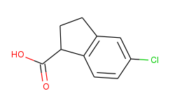 1H-Indene-1-carboxylic acid, 5-chloro-2,3-dihydro-