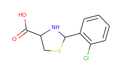 2-(2-chloro-phenyl)-thiazolidine-4-carboxylic acid
