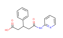3-phenyl-4-(pyridin-2-ylcarbamoyl)-butyric acid