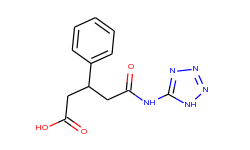 3-phenyl-4-(1h-tetrazol-5-ylcarbamoyl)-butyric acid