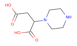 2-piperazin-1-ylsuccinic acid
