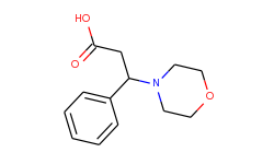 3-morpholin-4-yl-3-phenyl-propionic acid