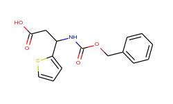 3-{[(benzyloxy)carbonyl]amino}-3-(2-thienyl)-propanoic acid