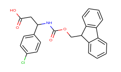3-(4-chlorophenyl)-3-{[(9h-fluoren-9-ylmethoxy)-carbonyl]amino}propanoic acid