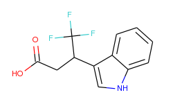 4,4,4-trifluoro-3-(3-indolyl)butyric acid