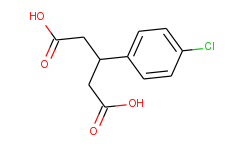 Pentanedioic acid, 3-(4-chlorophenyl)-