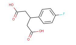 3-(4-Fluorophenyl)pentanedioic acid
