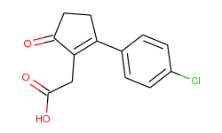 [2-(4-chloro-phenyl)-5-oxo-cyclopent-1-enyl]-acetic acid
