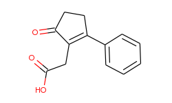 (5-oxo-2-phenyl-cyclopent-1-enyl)-acetic acid