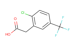 2-chloro-5-(trifluoromethyl)phenylacetic acid