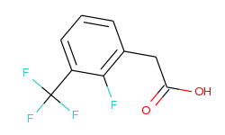 2-fluoro-3-(trifluoromethyl)phenylacetic acid