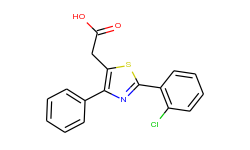 2-[2-(2-chlorophenyl)-4-phenyl-1,3-thiazol-5-yl]-acetic acid